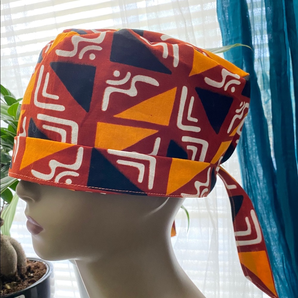 Aztec scrub cap